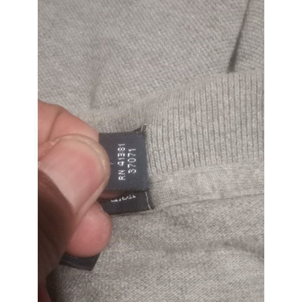 Polo Ralph Lauren Mens 3XB Gray Solid Knit Polo Shirt Short Sleeve 3X Big - Picture 10 of 12